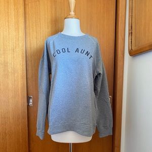Grey Size Large “COOL AUNT” Sweatshirt